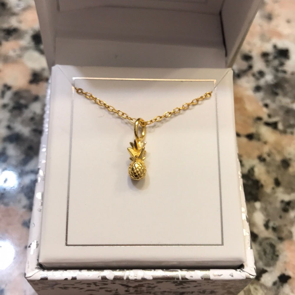 Sterling silver mini Pineapple 🍍 necklace